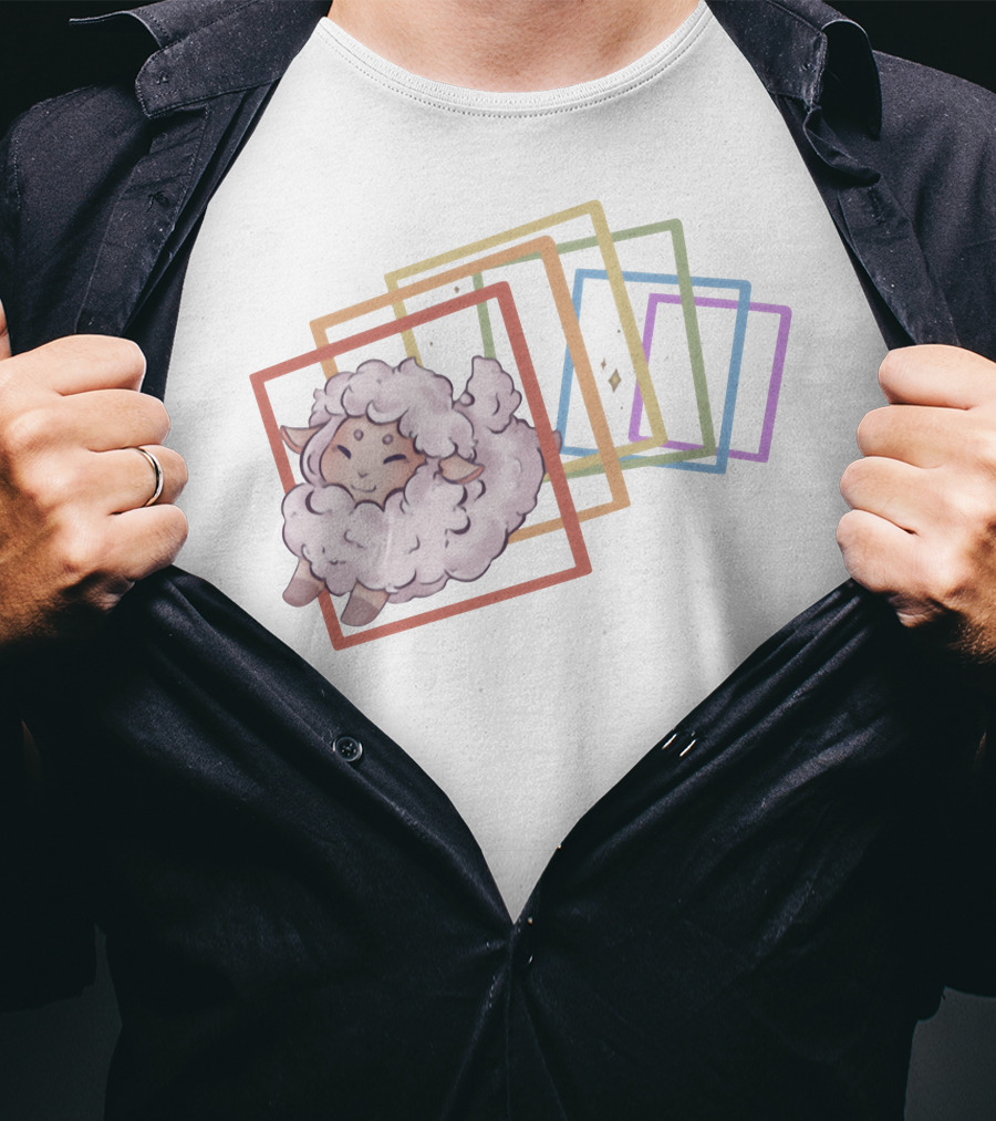 Captain Puffy Sheep Rainbow Frames T-Shirt
