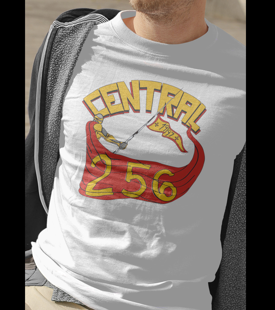 CENTRAL 256 1977 Sword And Banner T-Shirt