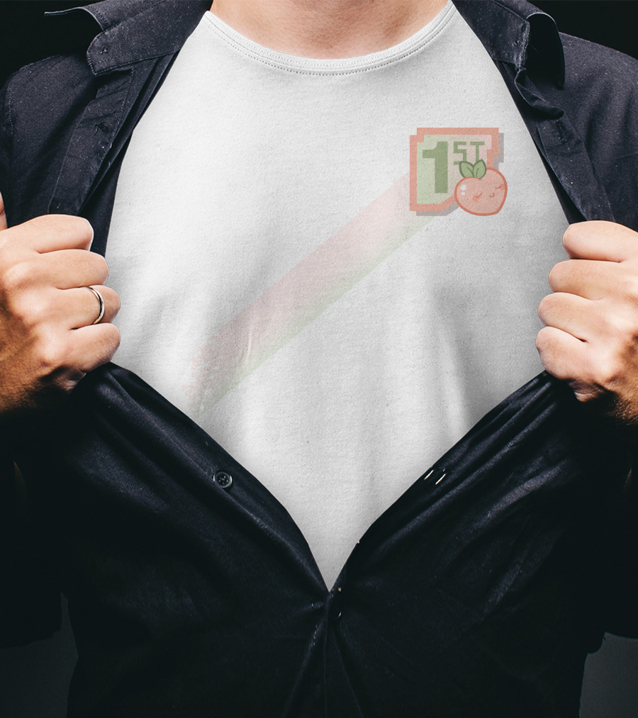 Clare Siobhan Merch 1st Kawaii Peach T-Shirt