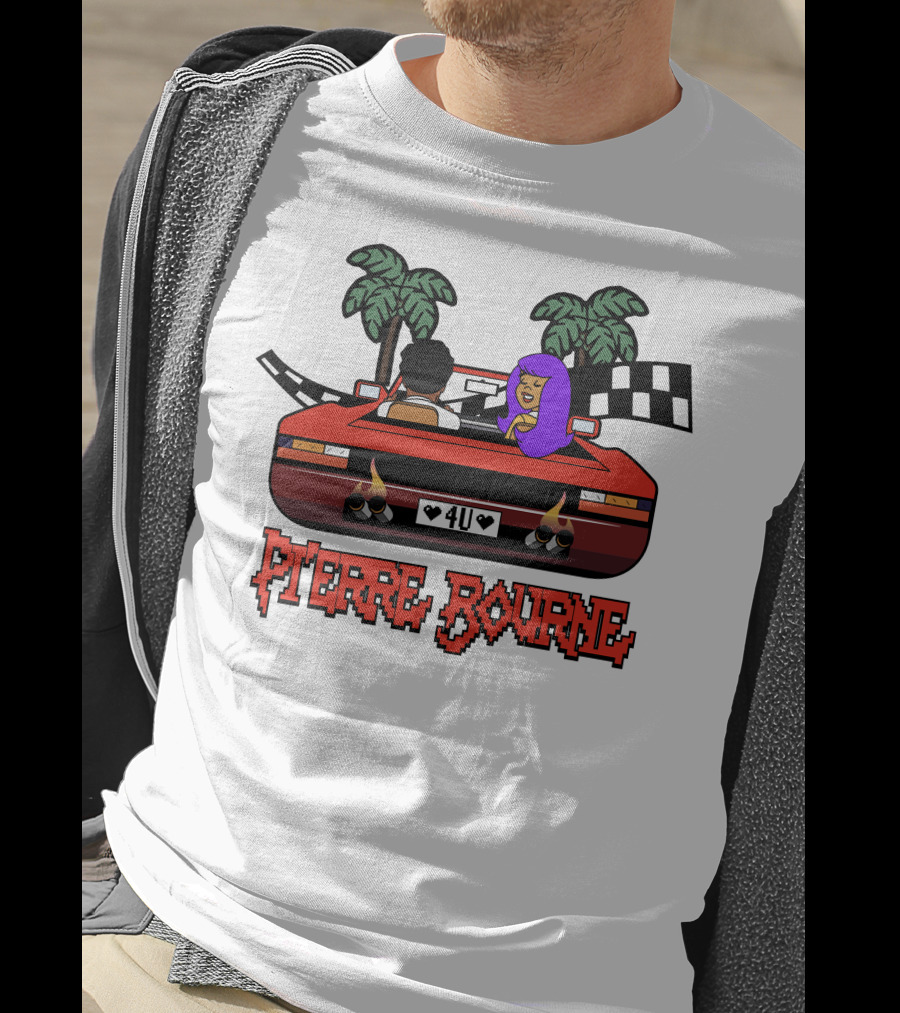 Pierre Bourne 4U Racing Adventure T-Shirt