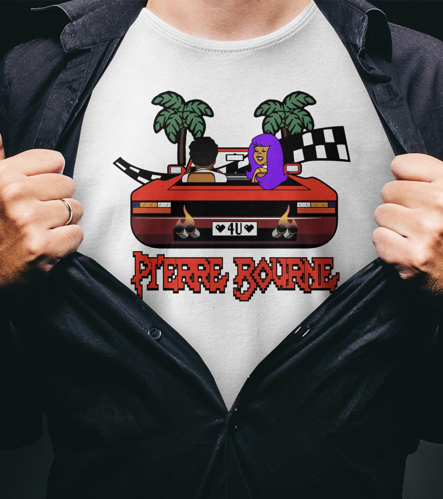Pierre Bourne 4U Racing Adventure T-Shirt