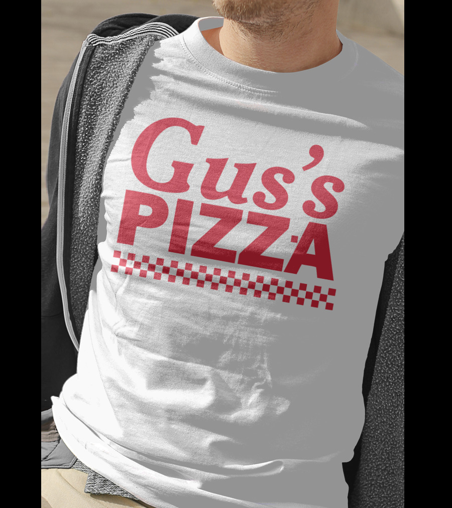 Gus's Pizza Checkered T-Shirt