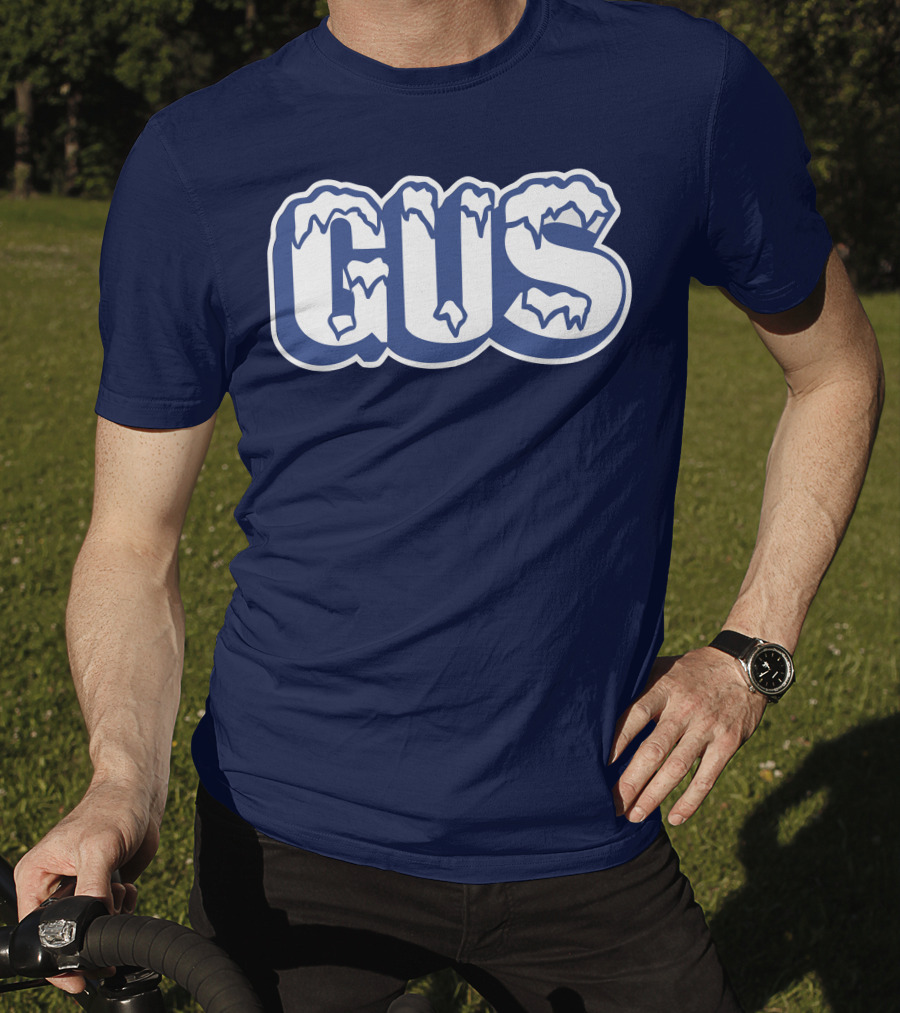 Gus Johnson Merch Ice Font T-Shirt