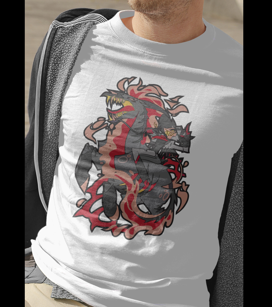 Stolas And Octavia Helluva Boss Demon Horse And Owl Characters T-Shirt