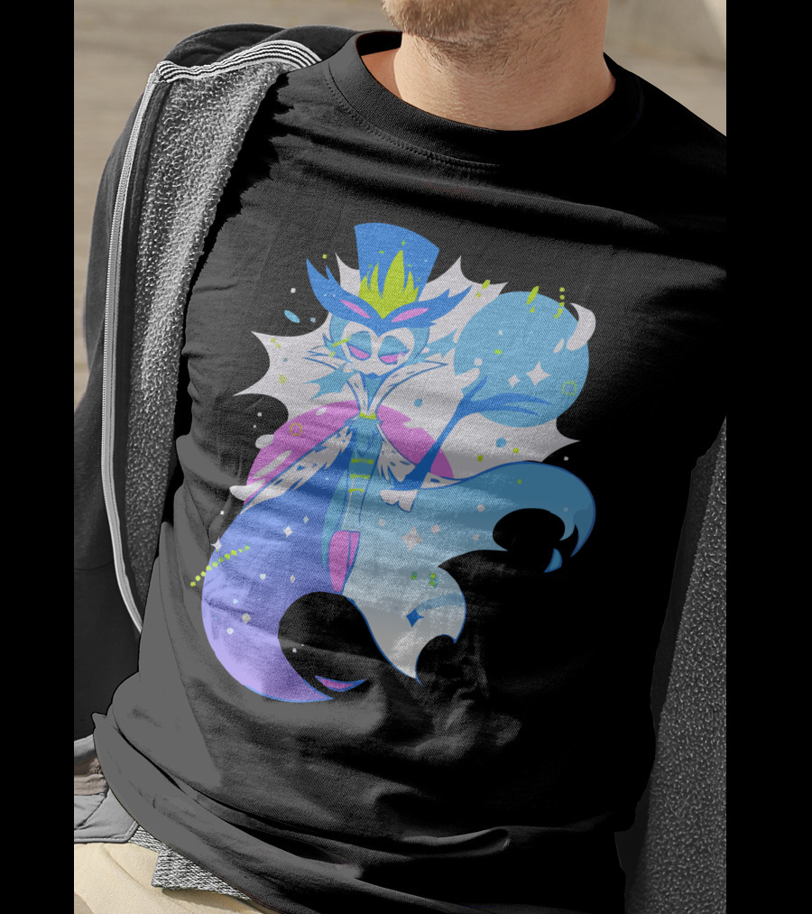 Hazbin Hotel New Merch Sir Pentious Vibrant Character T-Shirt