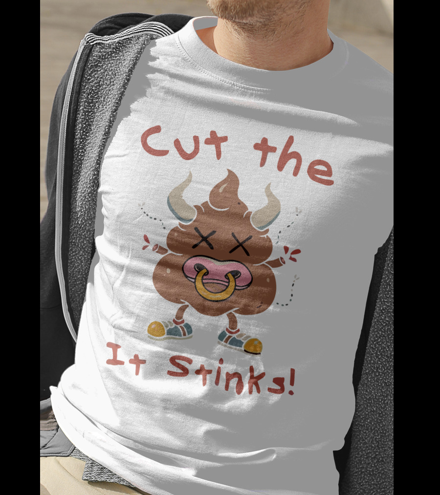 Cut The Bull It Stinks Vivziepop New Merch T-Shirt