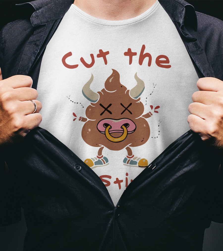 Cut The Bull It Stinks Vivziepop New Merch T-Shirt