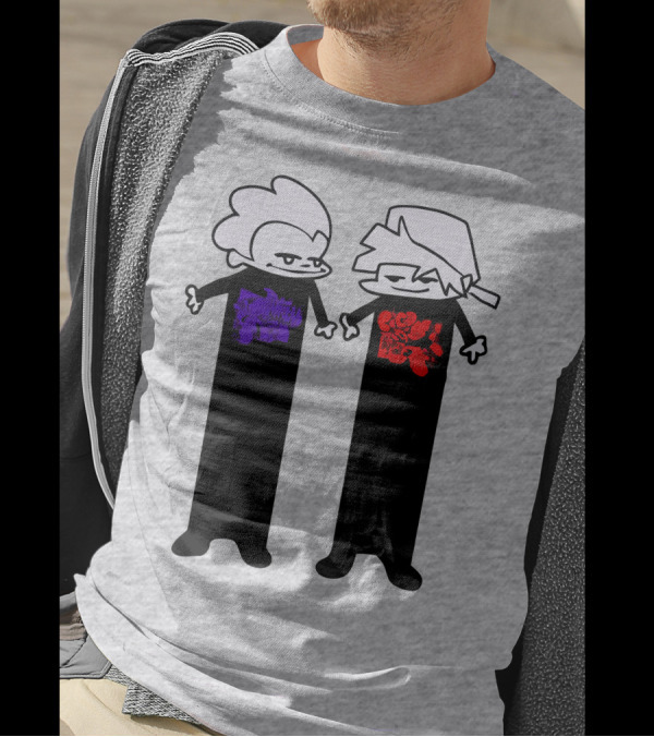Sharkrobot Vivziepop Store Long Characters T-Shirt