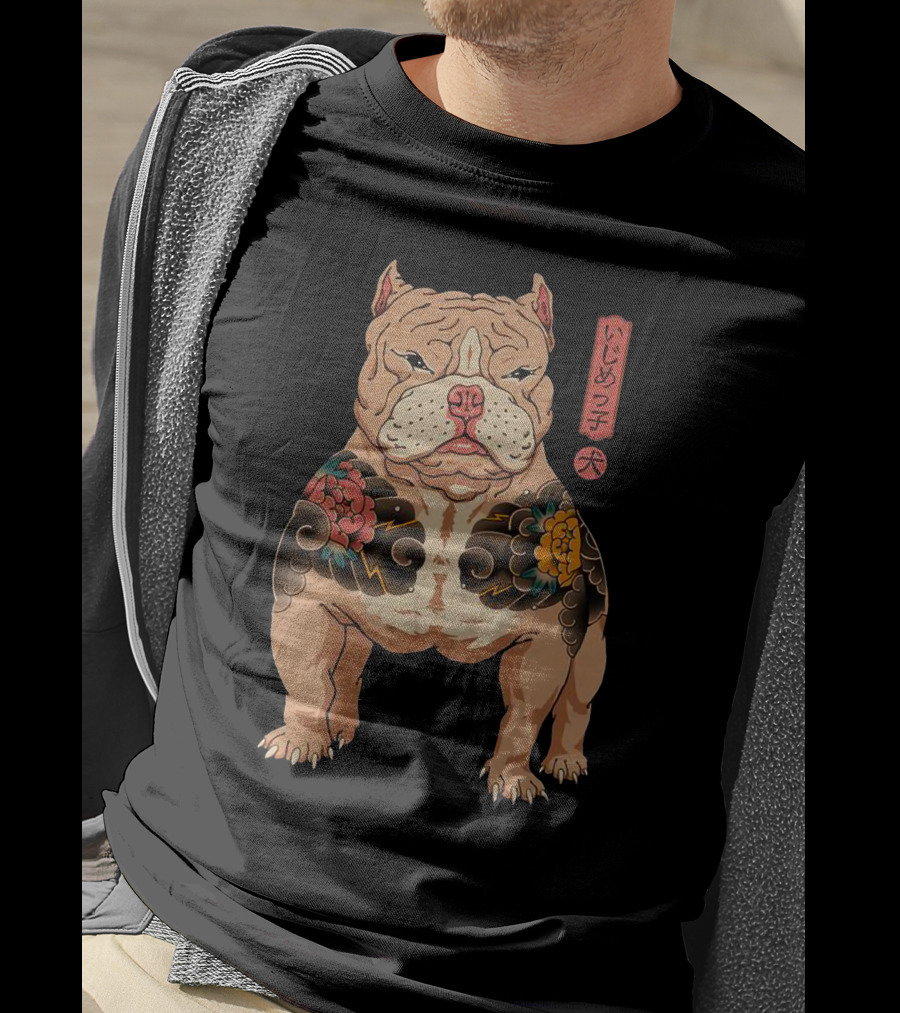 Hazbin Hotel Ijimekko Dog Tattoo T-Shirt