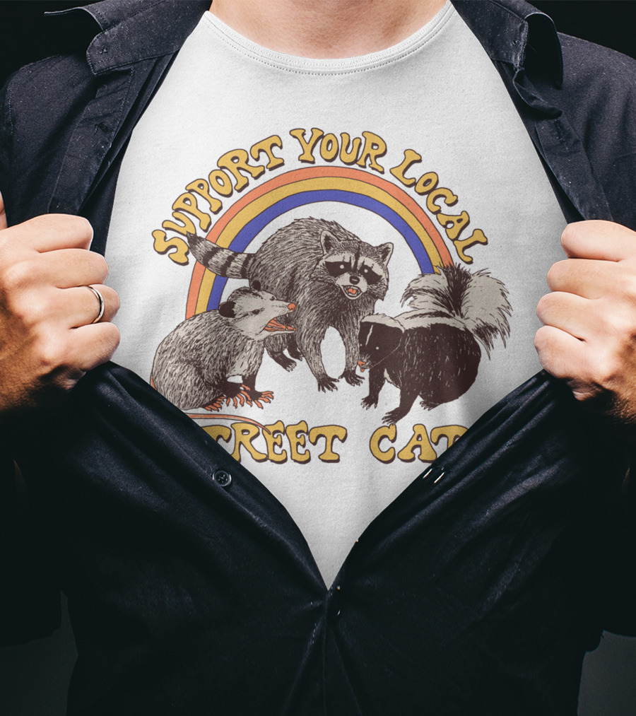 Support Your Local Street Cats Essential T-Shirt