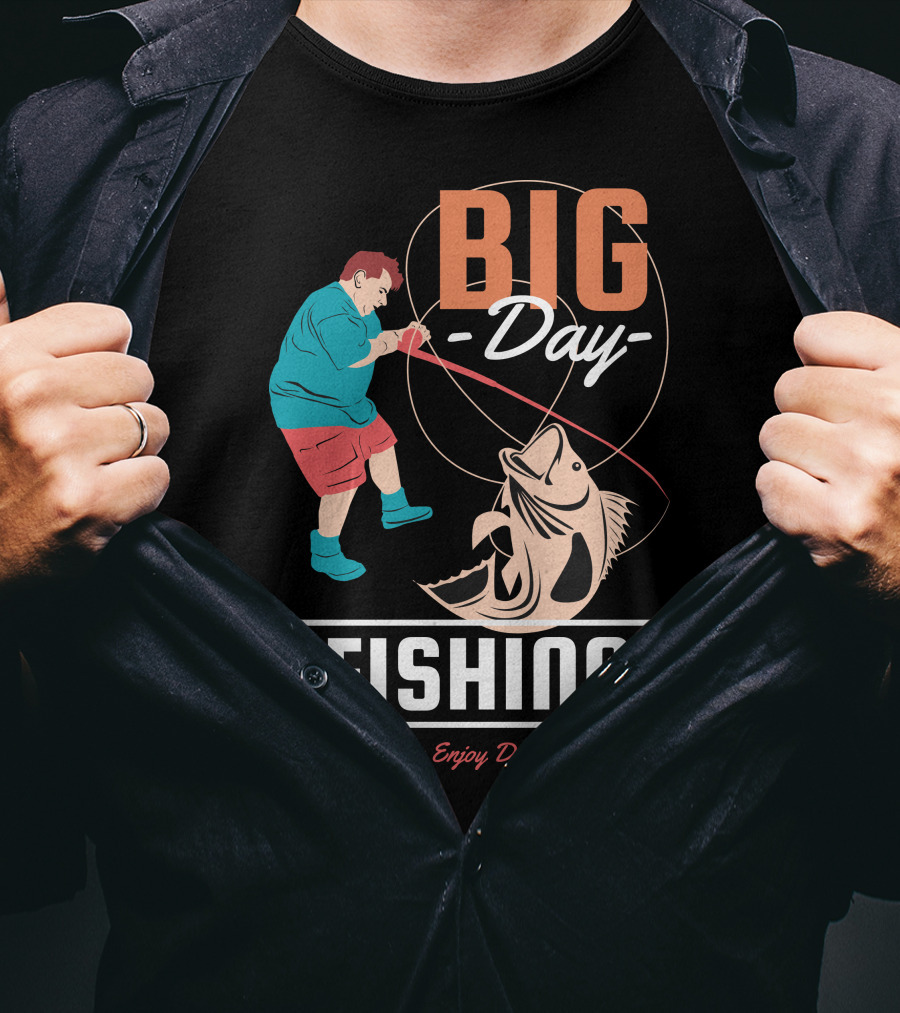 BIG Day Fishing The Enjoy Delight T-Shirt