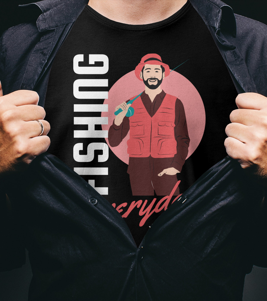 Fishing Everyday The Best Angler T-Shirt