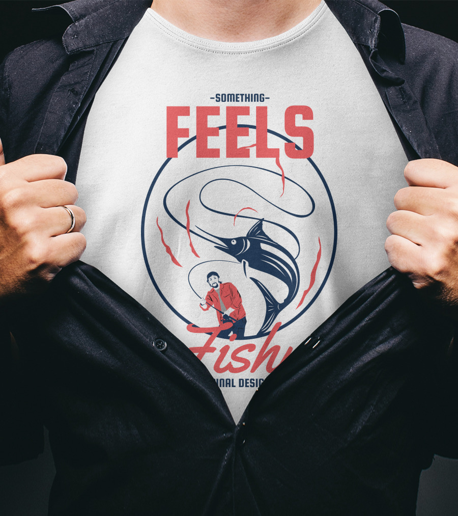 Something Feels Fishy Original T-Shirt