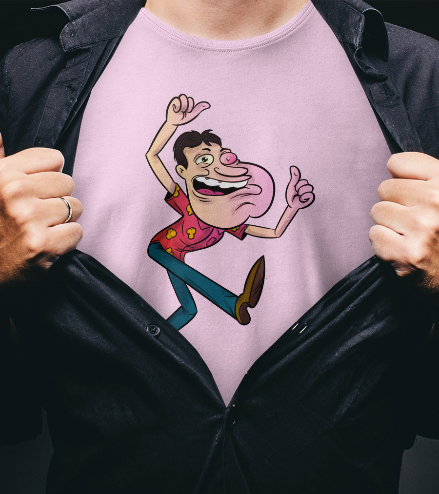 Family Guy Glenn Quagmire Psychedelic T-Shirt