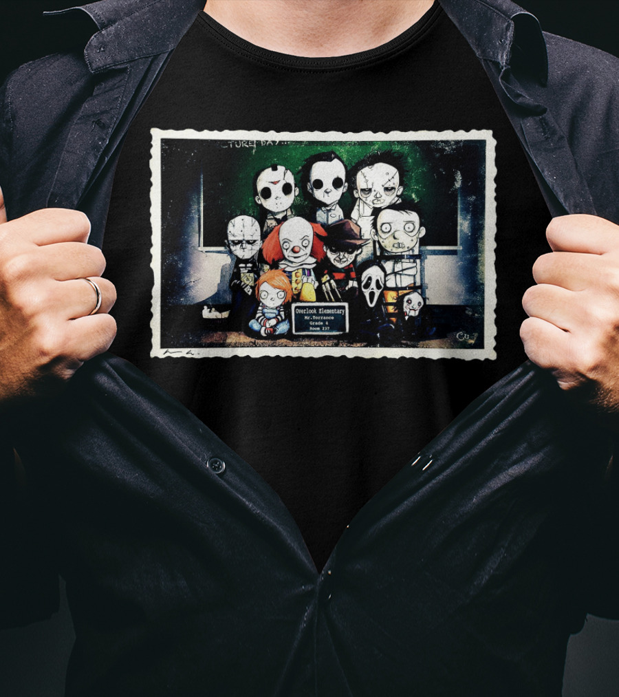 Overlook Elementary Class Of Little Horrors T-Shirt