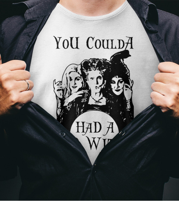 You CouldA Had A Bad Witch Hocus Pocus Witches Trio T-Shirt