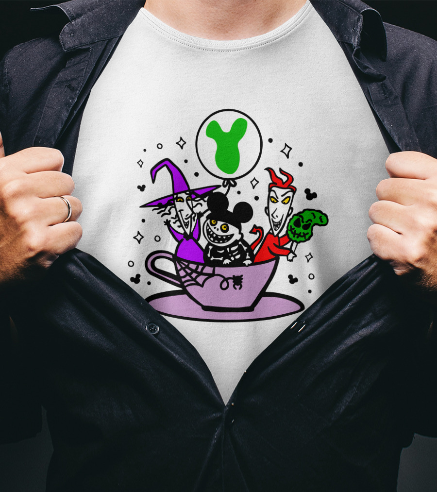 Nightmare Tea Cup Mischief T-Shirt