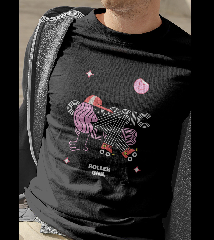 Classic Club Roller Girl T-Shirt