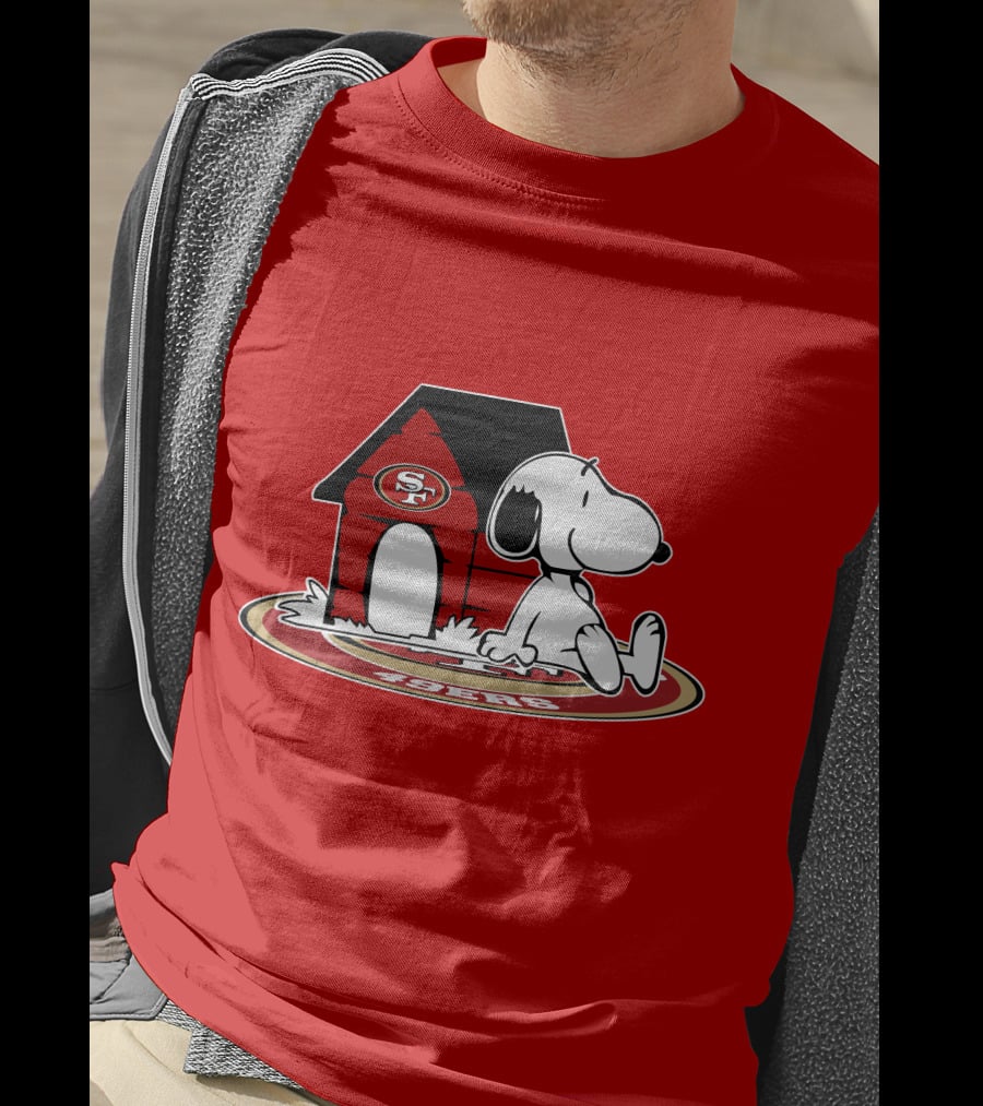San Francisco 49ers Snoopy Fan Forever T-Shirt