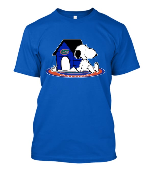 Snoopy Peanuts Florida Gators Fan Now And Forever Gators Football T-Shirt