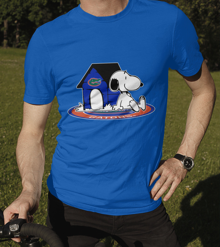 Snoopy Peanuts Florida Gators Fan Now And Forever Gators Football T-Shirt