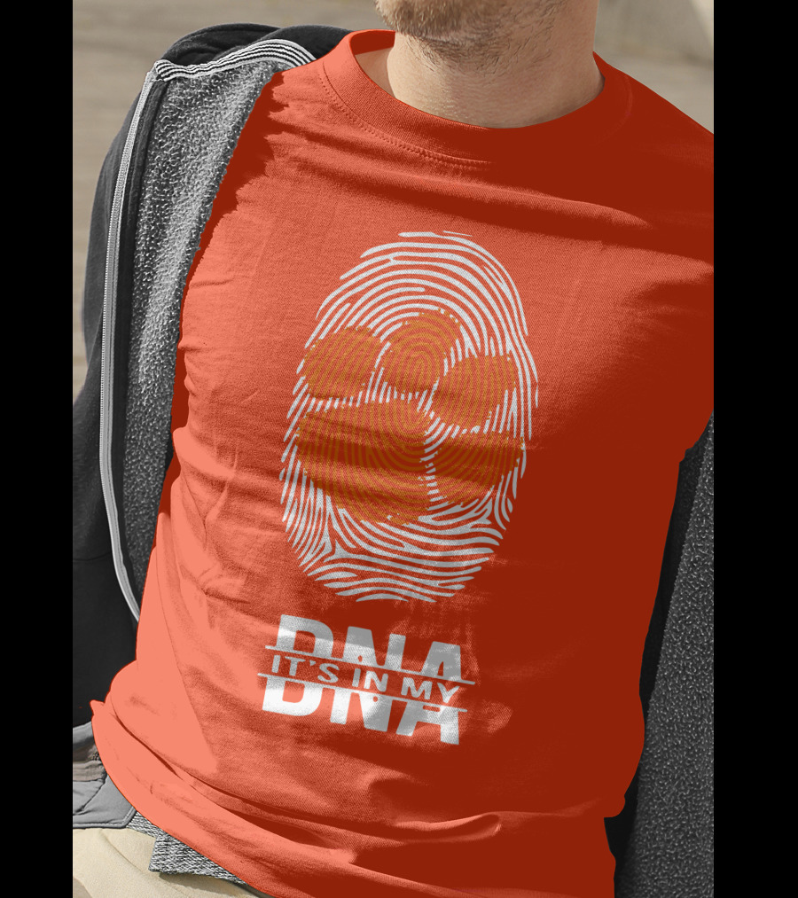 Clemson Tigers It's In My Dna Fingerprint T-Shirt