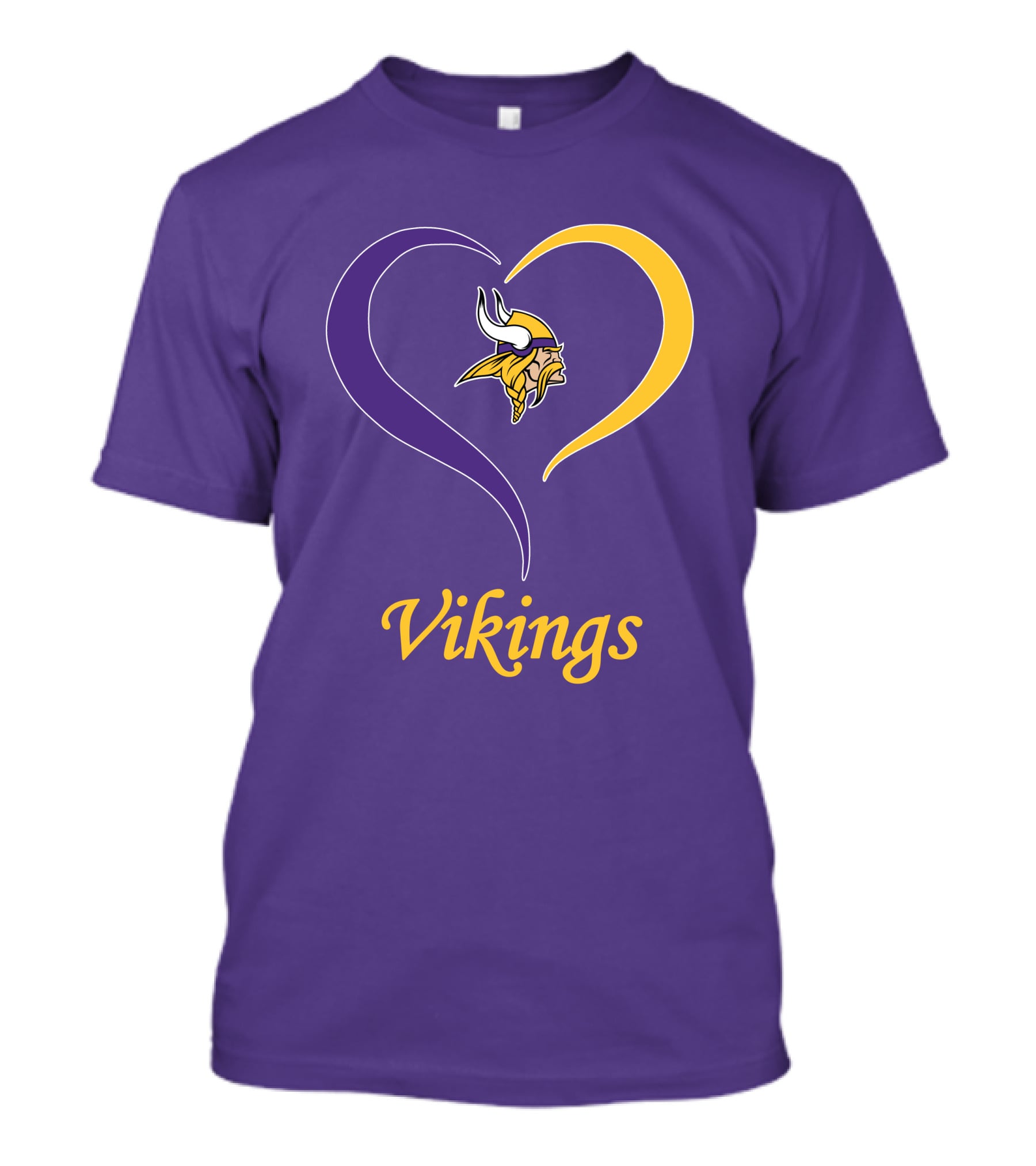 Minnesota Vikings Heart Logo In My Heart T-Shirt