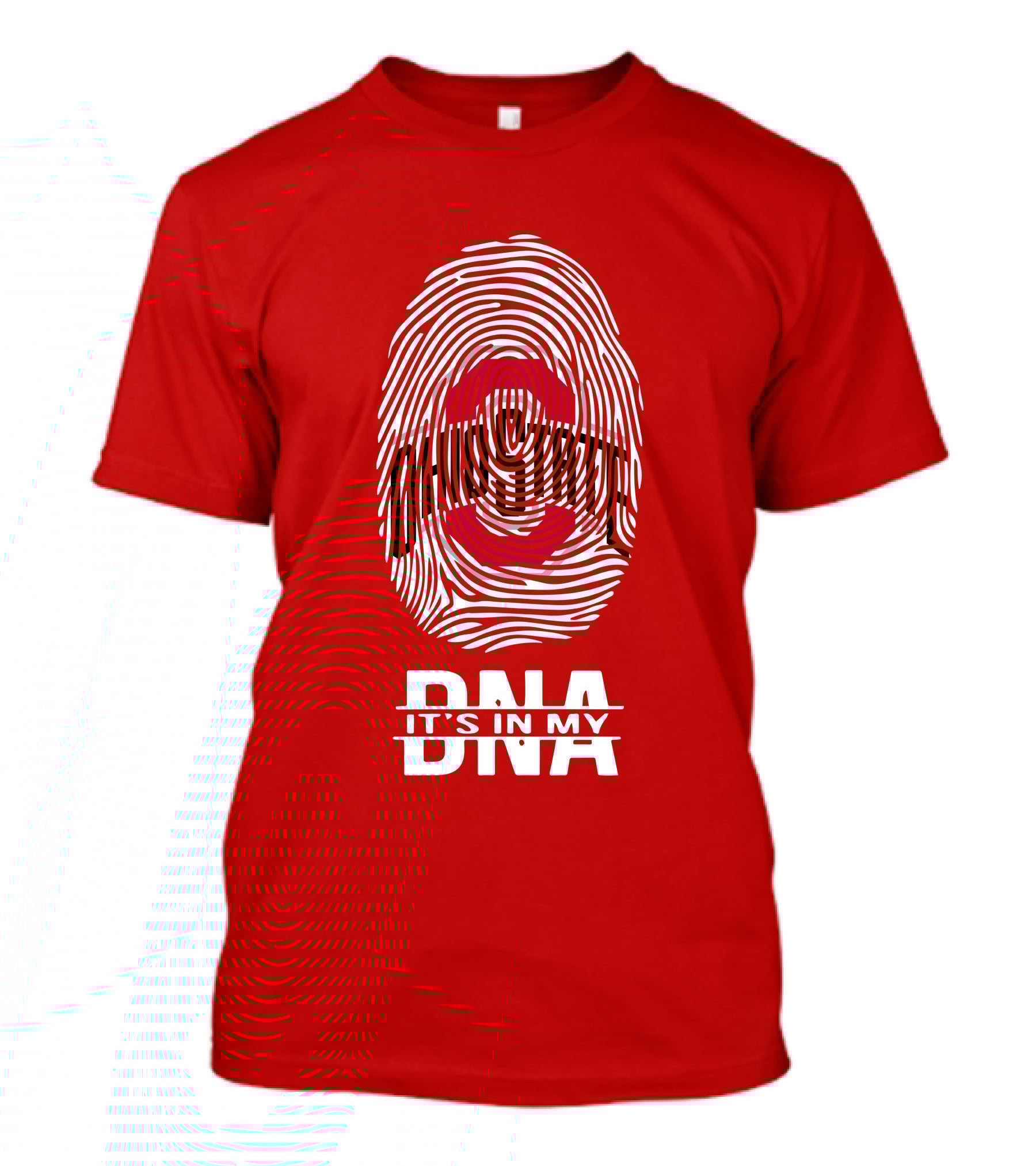 Ohio State Buckeyes Fingerprint It's In My DNA T-Shirt