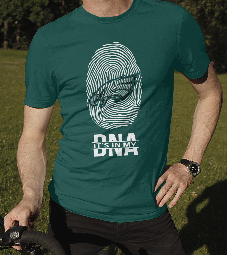 Philadelphia Eagles DNA It's In My DNA Fingerprint T-Shirt