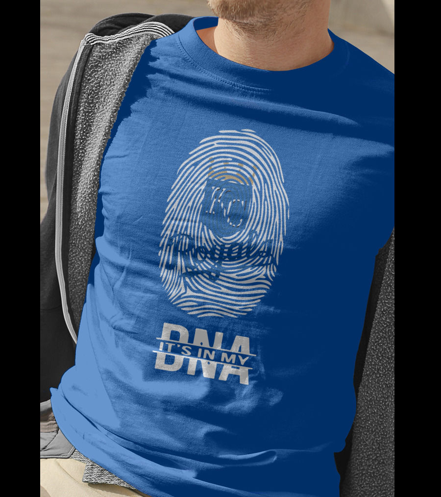 Kansas City Royals Fingerprint It's In My DNA T-Shirt