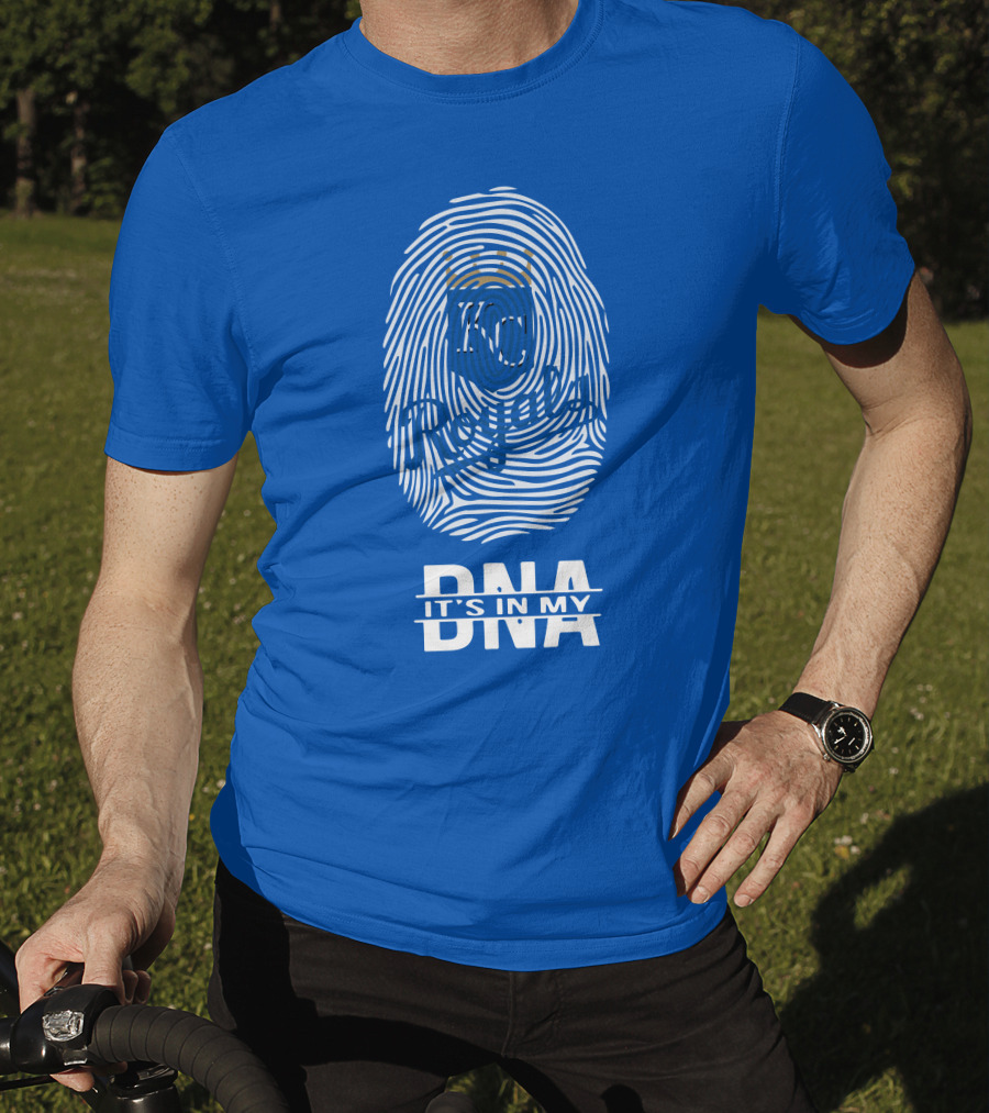 Kansas City Royals Fingerprint It's In My DNA T-Shirt