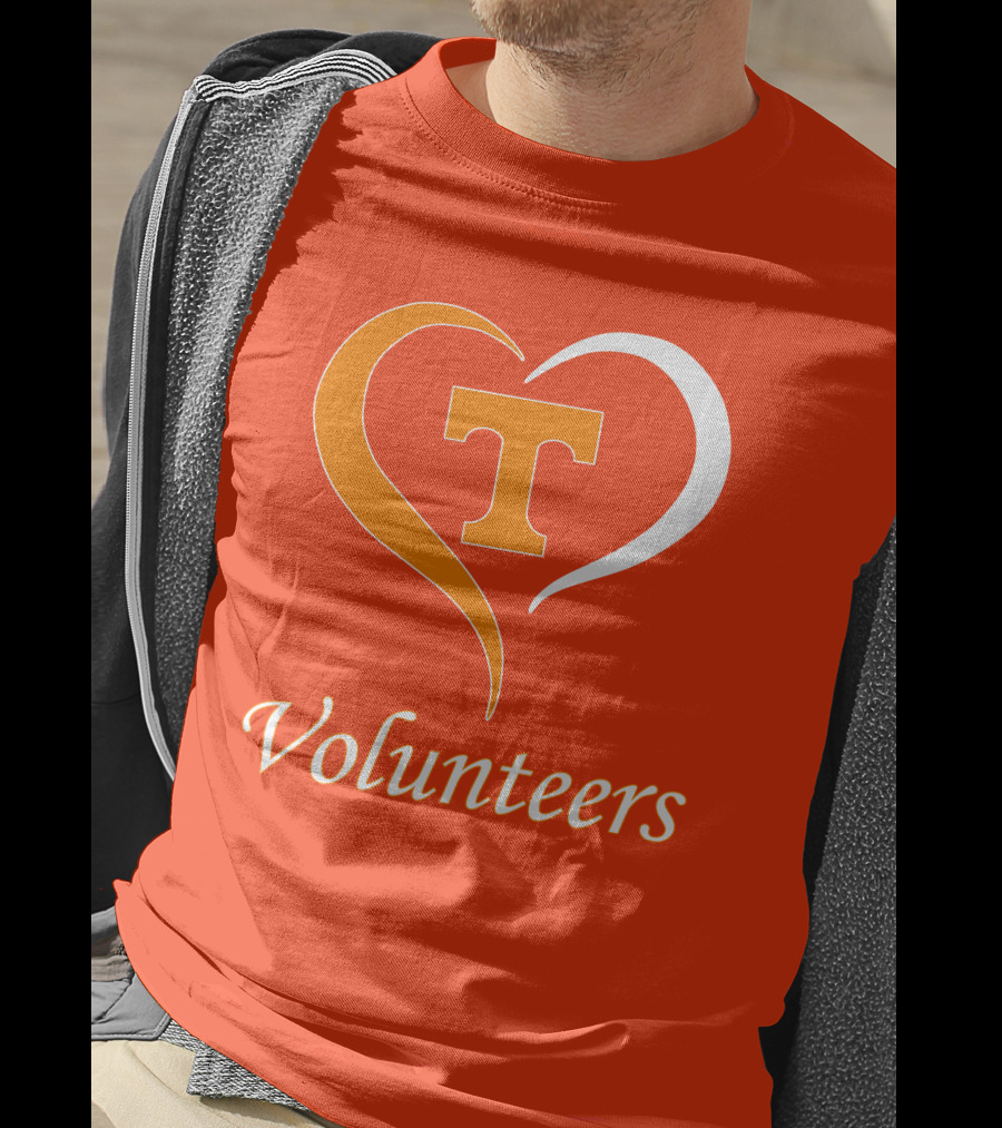 Heart T Tennessee Volunteers T-Shirt
