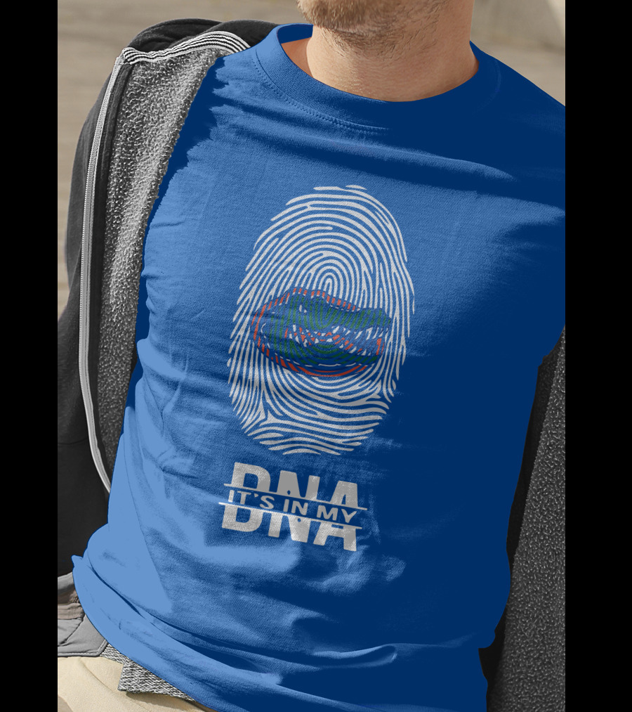 Florida Gators It's In My DNA Fingerprint T-Shirt