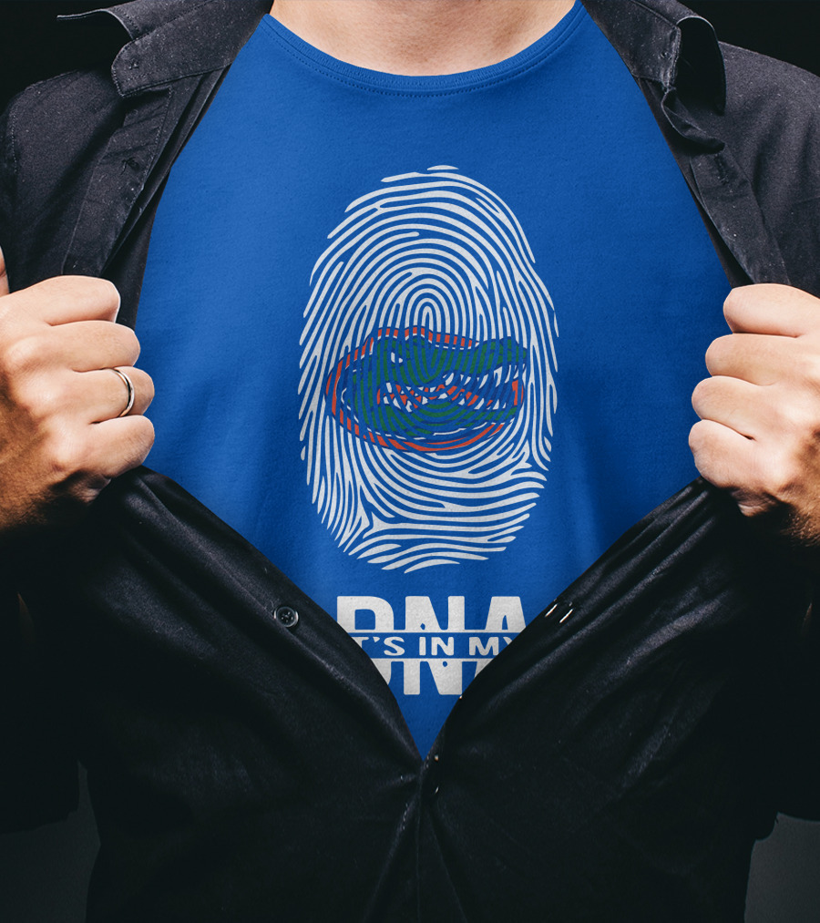 Florida Gators It's In My DNA Fingerprint T-Shirt