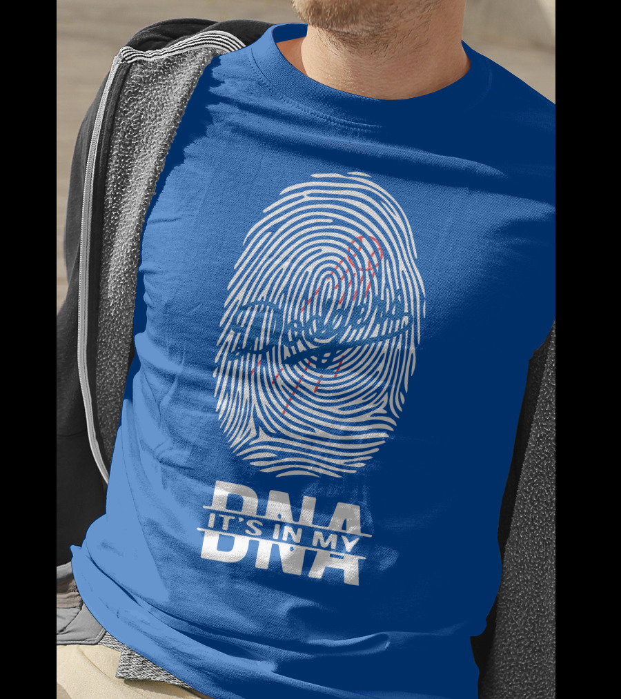 Los Angeles Dodgers Dna It's In My Dna T-Shirt