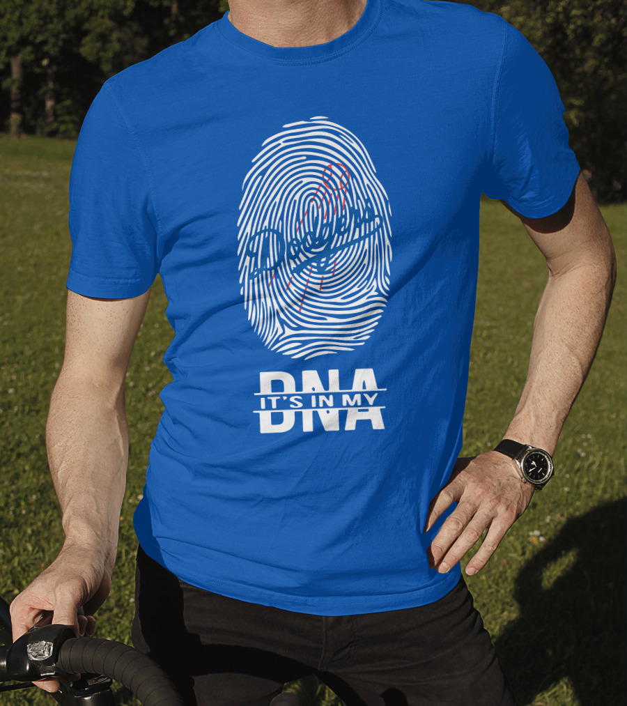 Los Angeles Dodgers Dna It's In My Dna T-Shirt