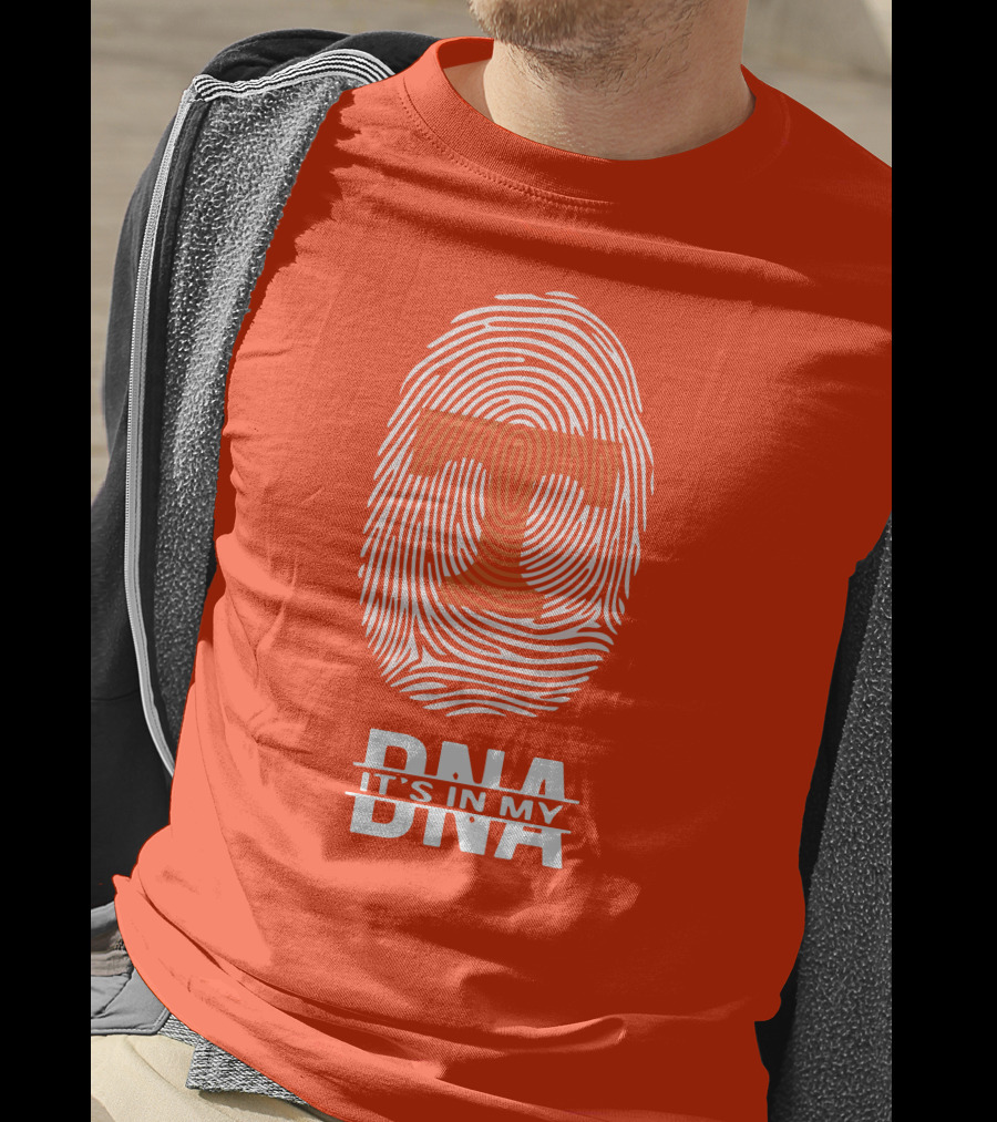 Tennessee Volunteers It's In My Dna Fingerprint Style T-Shirt