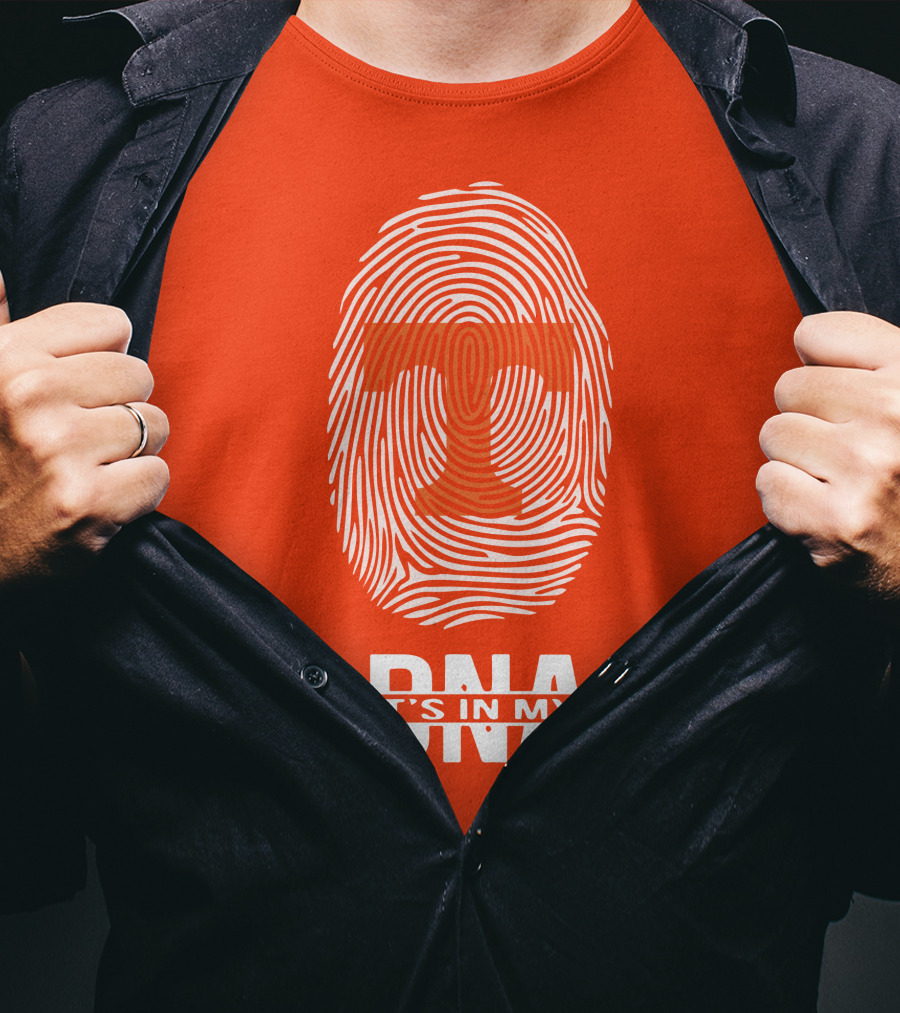 Tennessee Volunteers It's In My Dna Fingerprint Style T-Shirt