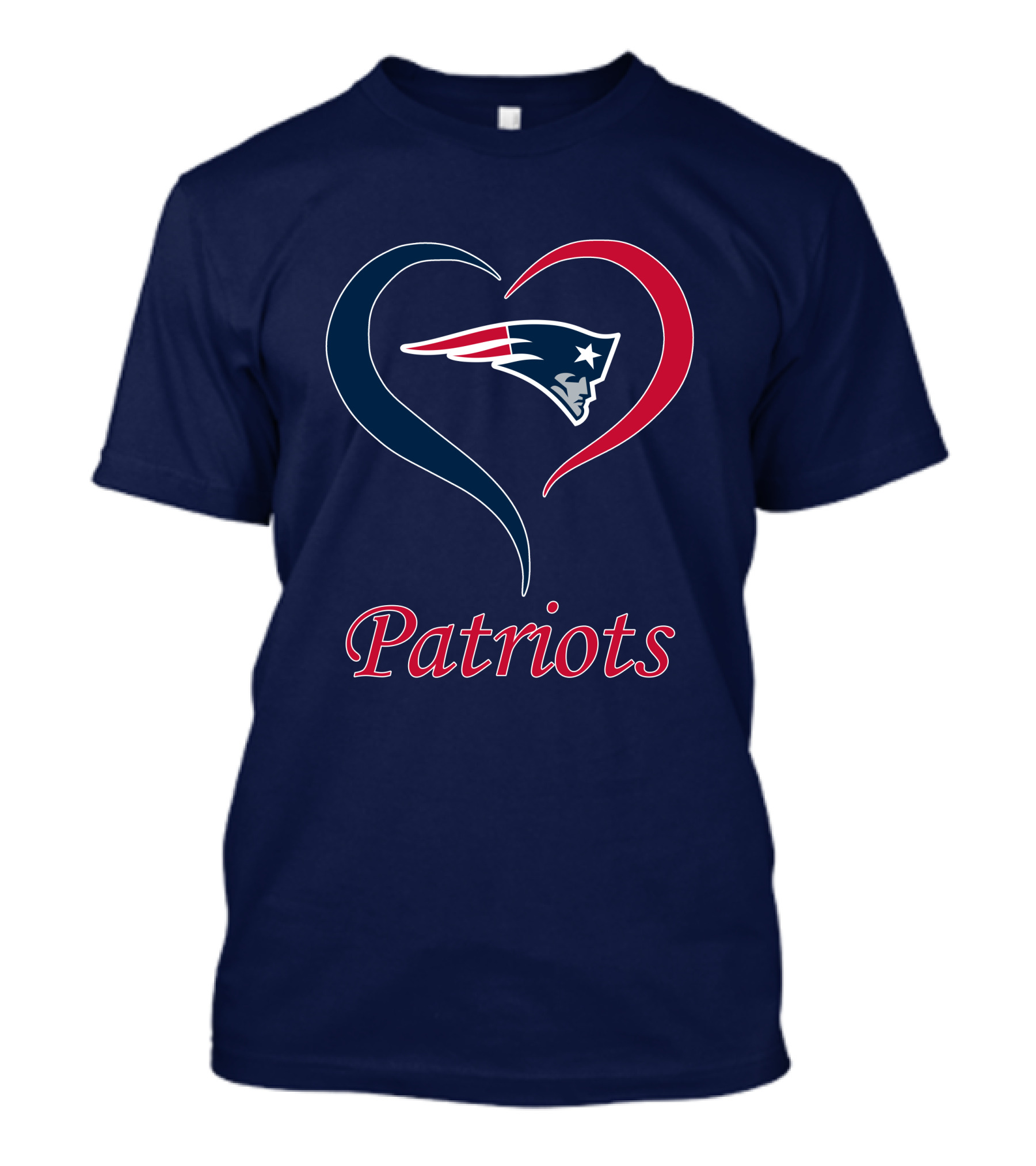 Patriots New England Heart T-Shirt