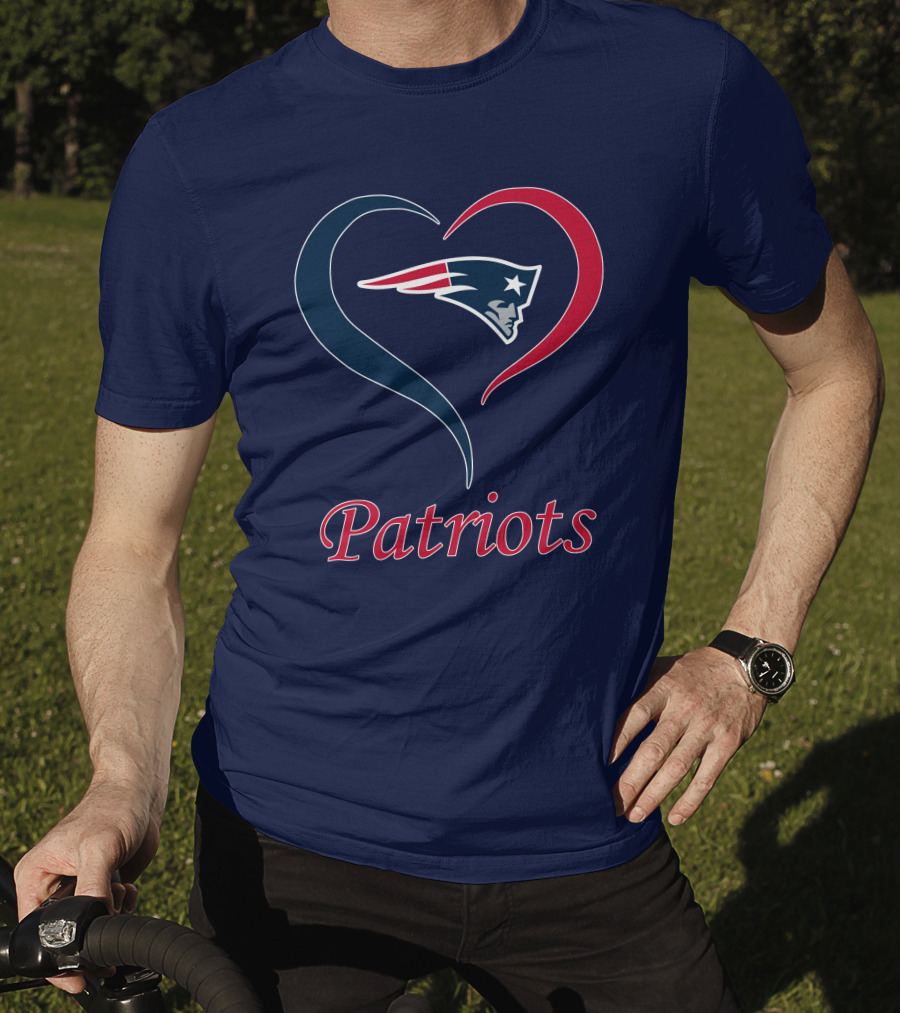 Patriots New England Heart T-Shirt