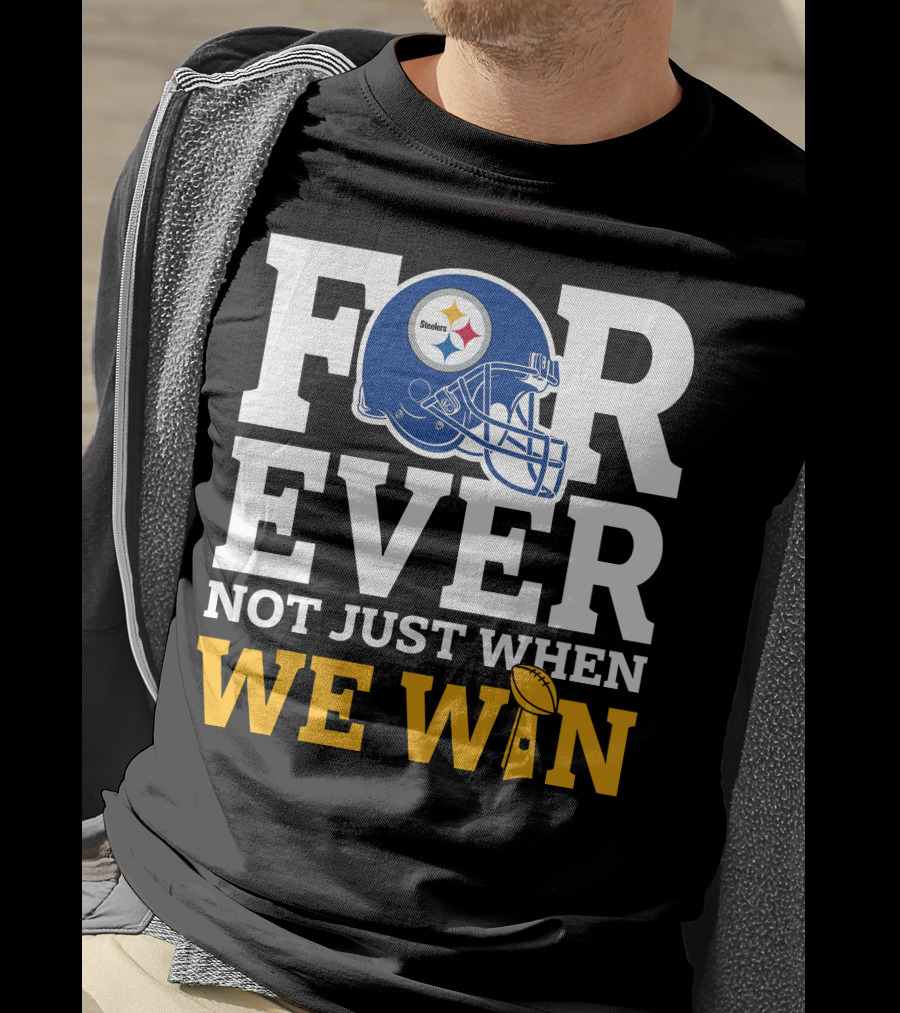 Pittsburgh Steelers Always Committed With Steelmark Symbol In Helmet T-Shirt