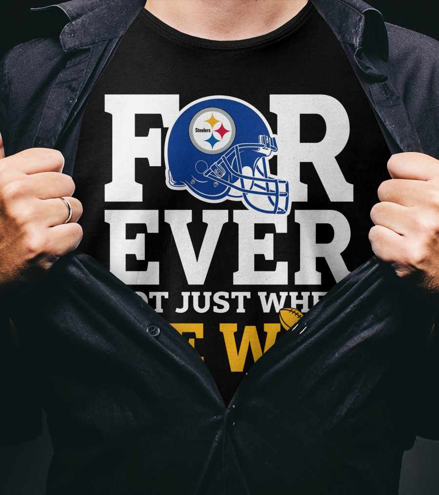 Pittsburgh Steelers Always Committed With Steelmark Symbol In Helmet T-Shirt