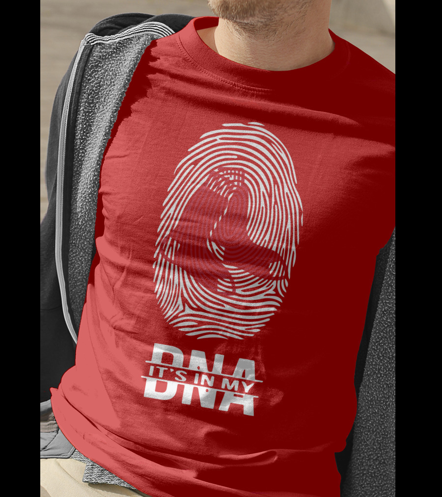 Boston Red Sox It's In My DNA Fingerprint Sox T-Shirt