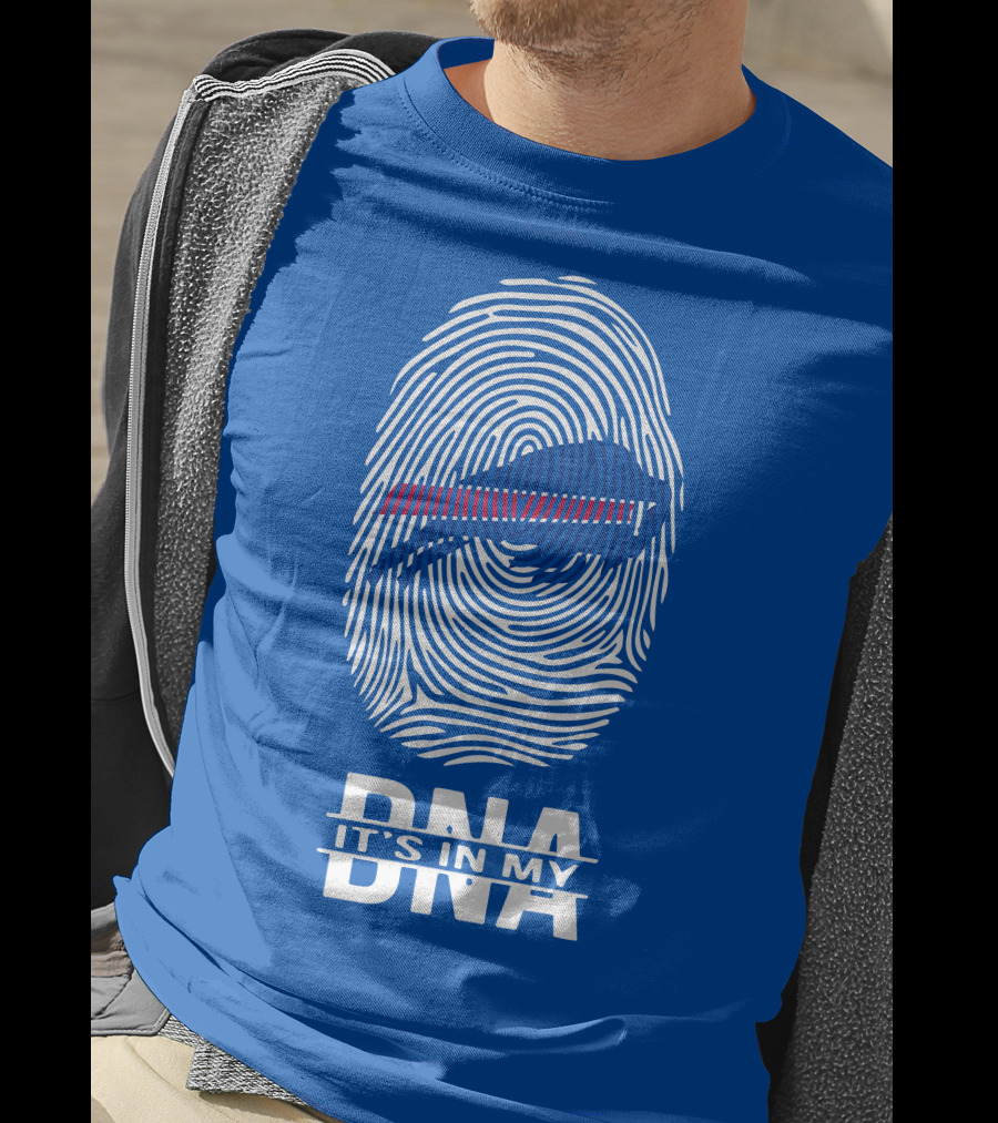 Buffalo Bills It's In My Dna Fingerprint T-Shirt