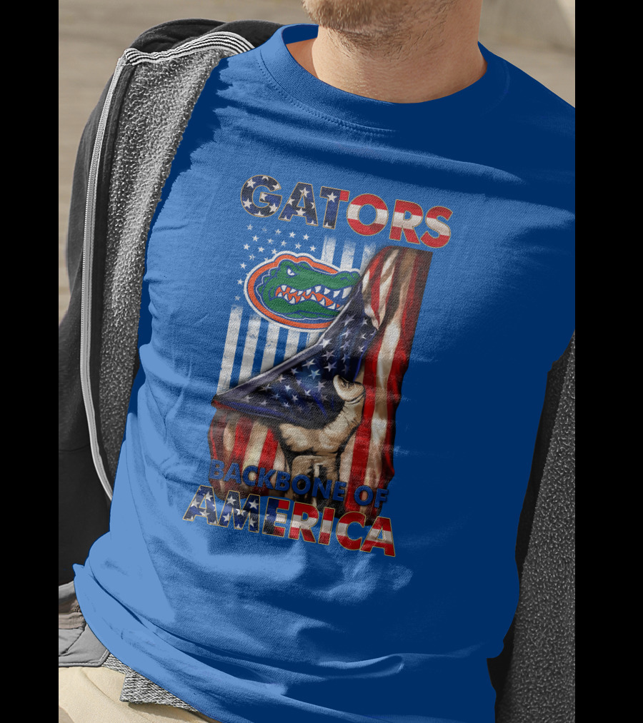 Gators Backbone Of America Florida Gators T-Shirt