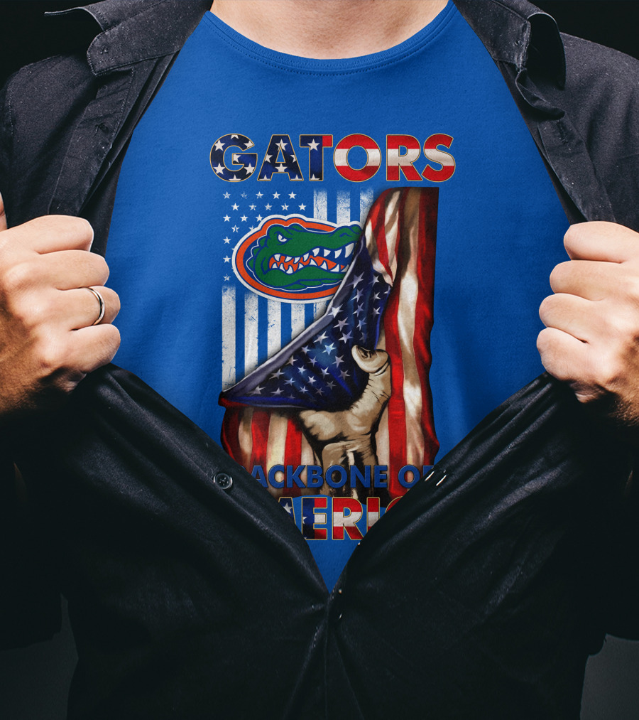 Gators Backbone Of America Florida Gators T-Shirt