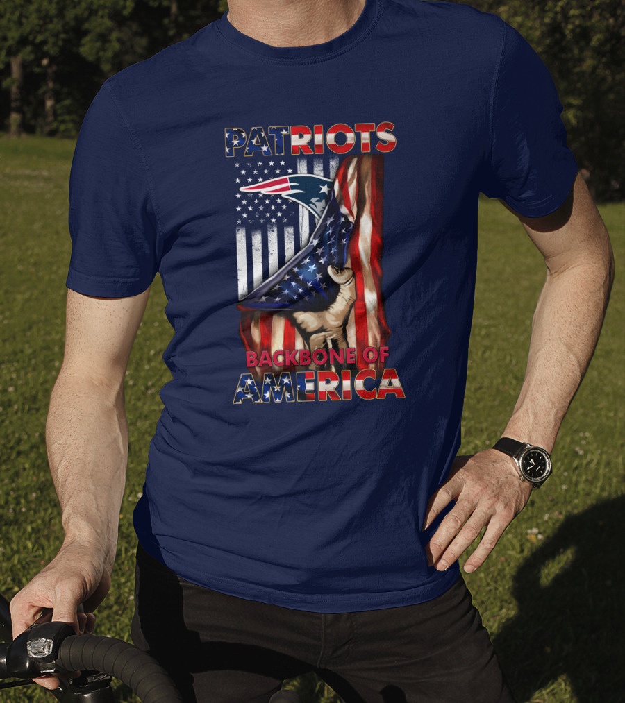 Patriots Backbone Of America New England T-Shirt
