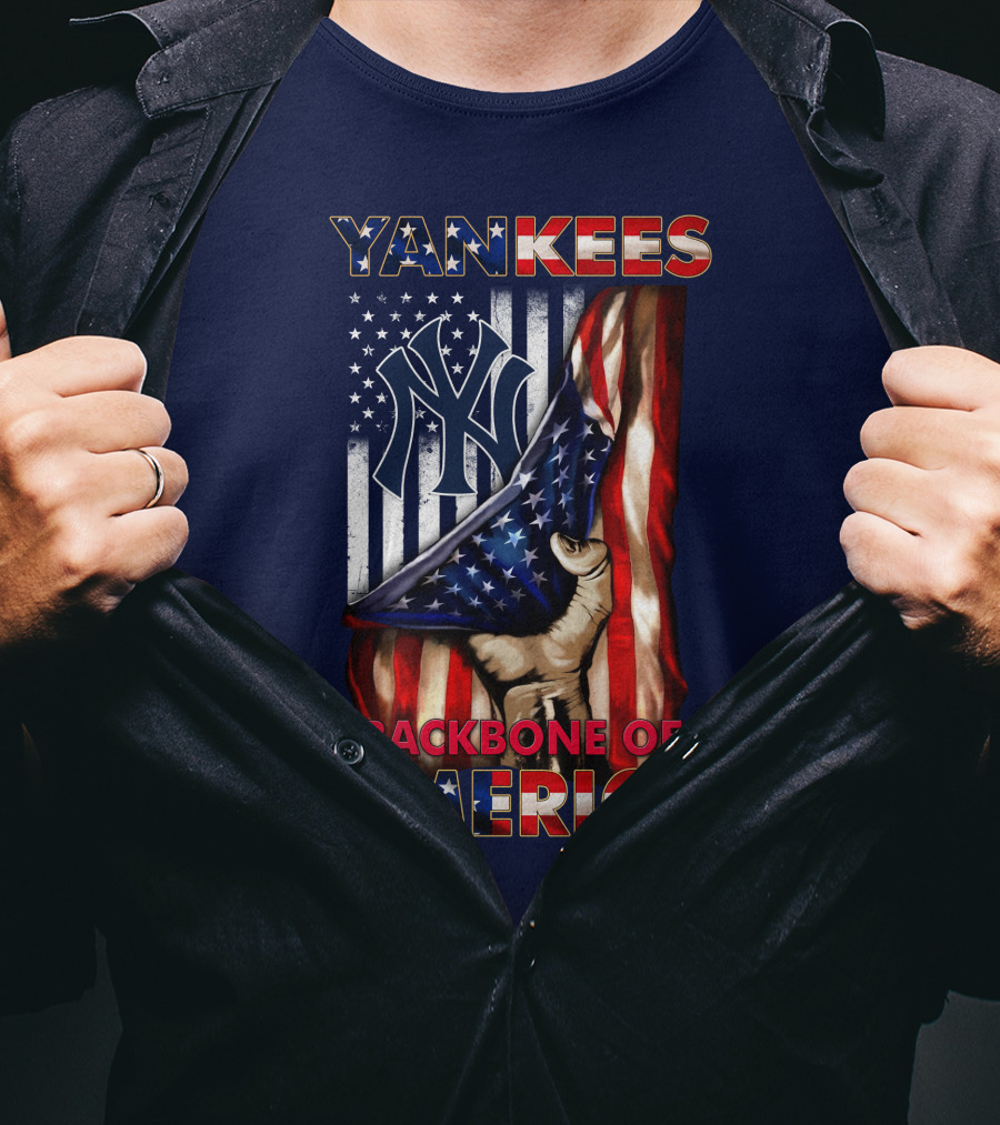 Yankees Backbone Of America T-Shirt