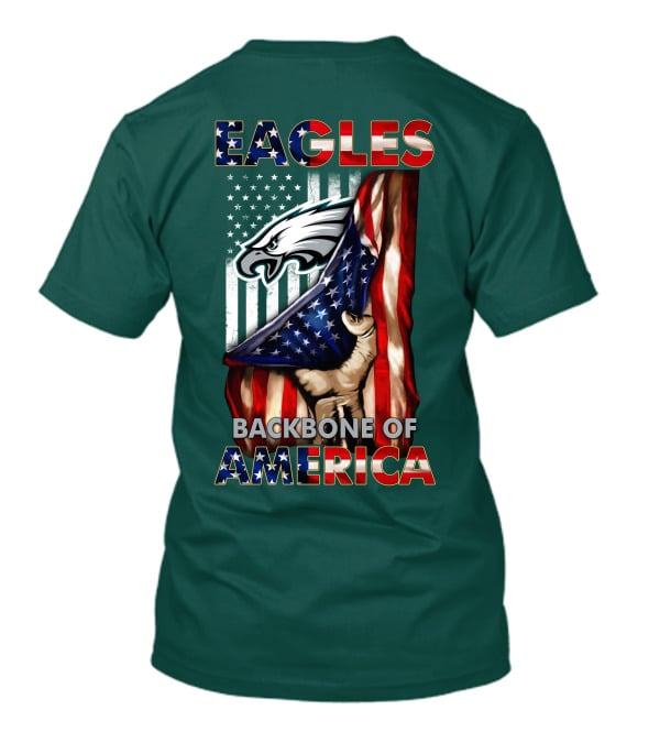 Eagles Backbone Of America Philadelphia T-Shirt
