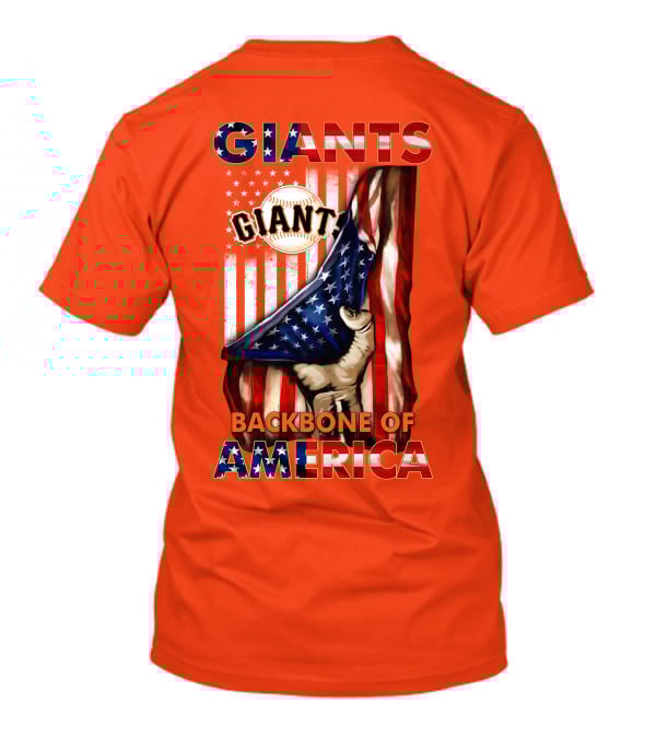 Giant Backbone Of America Giants T-Shirt